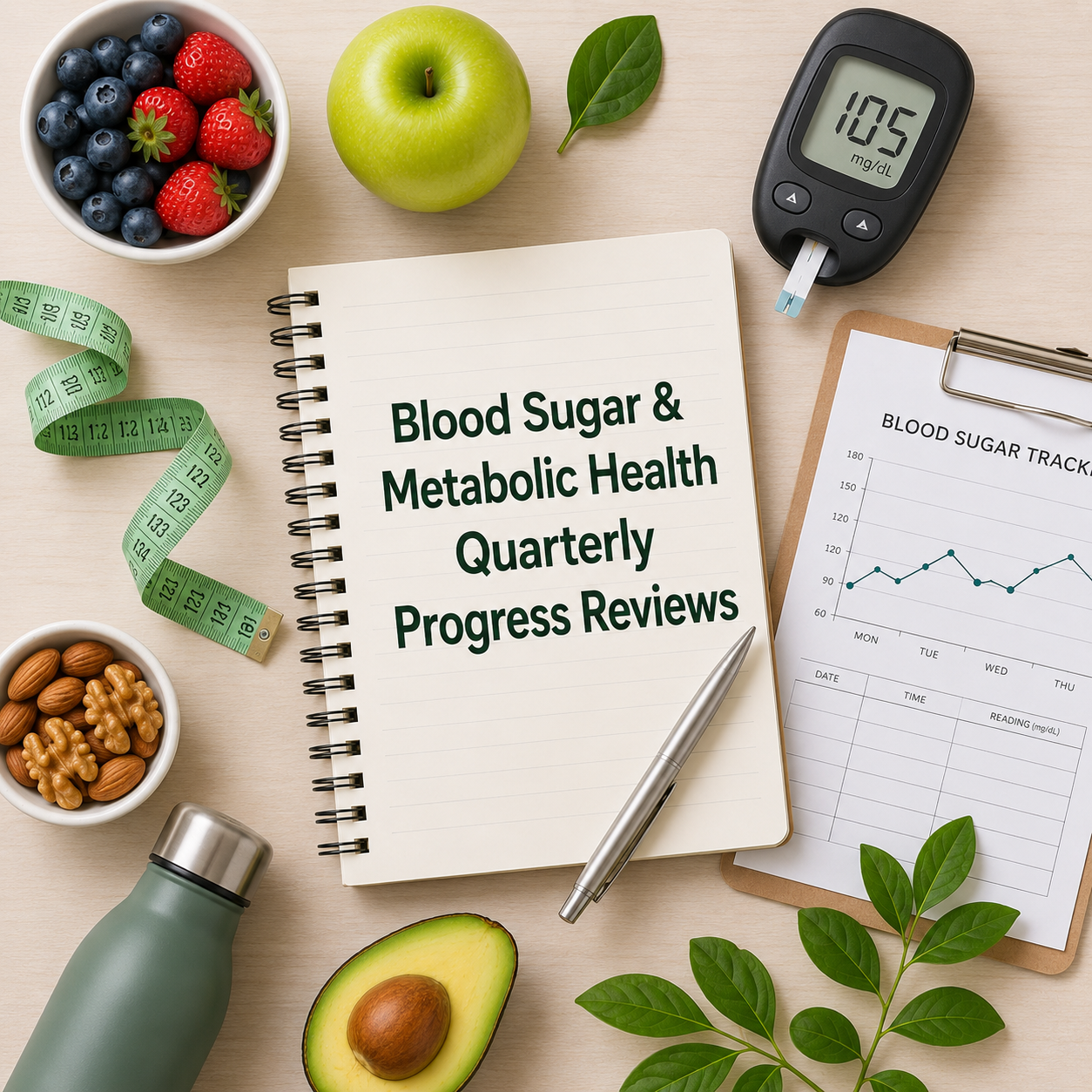 Blood Sugar & Metabolic Health Quarterly Progress Reviews