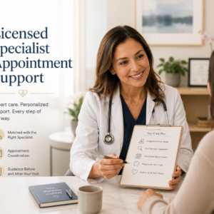 Licensed Specialist Appointment Support